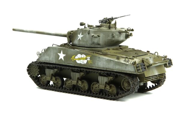 Scale model 1/35  American M4A3 (76) W Sherman tank  TS-043 детальное изображение Бронетехника 1/35 Бронетехника