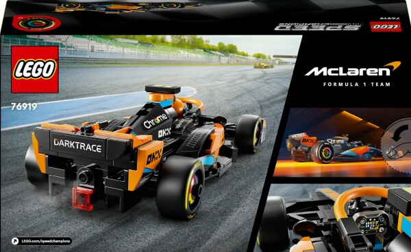 Constructor LEGO SPEED CHAMPIONS Racing car 2023 McLaren Formula 1 76919 детальное изображение Speed Champions Lego