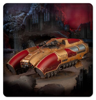 Ігровий набір Warhammer 40000 – HORUS HERESY: LEGIO CUSTODES – CORONUS GRAV-CARRIER детальное изображение Ересь Хоруса WARHAMMER 40,000