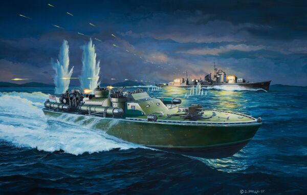 Patrol Torpedo Boat PT-109 детальное изображение Флот 1/72 Флот