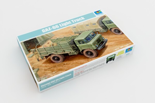 Scale model 1/35 Truck GAZ-66 Trumpeter 01016 детальное изображение Автомобили 1/35 Автомобили