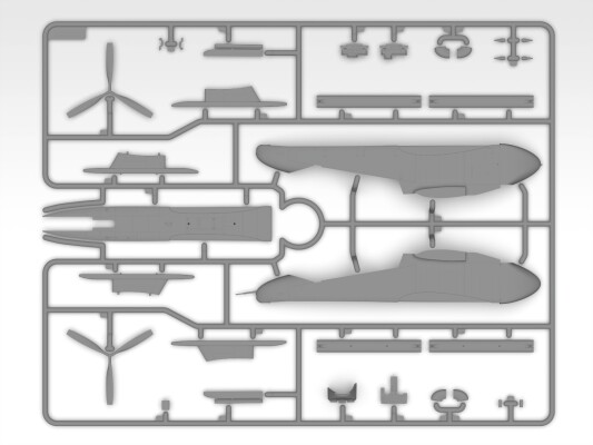 Сборная модель 1/48 Самолет OV-10А Bronco ICM 48300 детальное изображение Самолеты 1/48 Самолеты