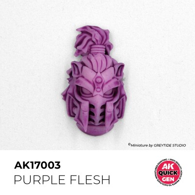 Acrylic paint PURPLE FLESH QUICK GEN COLOR AK-interactive AK 17003 детальное изображение QUICK GEN COLOR Краски
