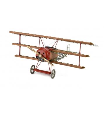 1/16 FOKKER DR.I 1918 RED BARON детальное изображение Самолеты Модели из дерева