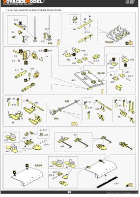 1/16  WWII German Pz.Kpfw.38 t Ausf.E/ F Basic Upgrade Set детальное изображение Фототравление Афтермаркет