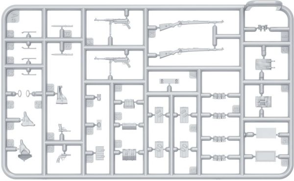 Немецкое пехотное оружие и снаряжение детальное изображение Аксессуары 1/35 Диорамы