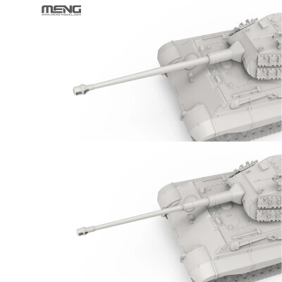 Збірна модель 1/72 Німецький танк Sd.Kfz.182 King Tiger (Porsche Turret) Meng 72-010 детальное изображение Бронетехника 1/72 Бронетехника