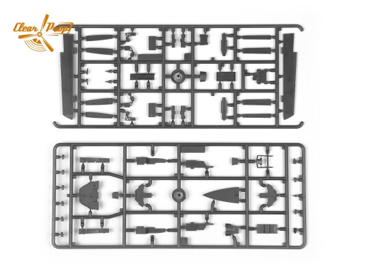 Збірна модель 1/48 Літак XA2D-1 Skyshark Clear Prop 4802 детальное изображение Самолеты 1/48 Самолеты