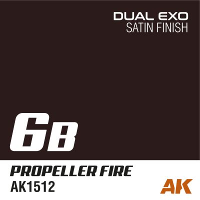 Dual exo 6b – propeller fire 60ml детальное изображение AK Dual EXO Краски