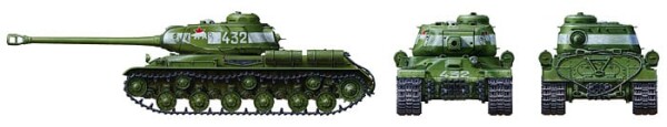 Scale model 1/48 Soviet tank JS-2 1944 Tamiya 32571 детальное изображение Бронетехника 1/48 Бронетехника