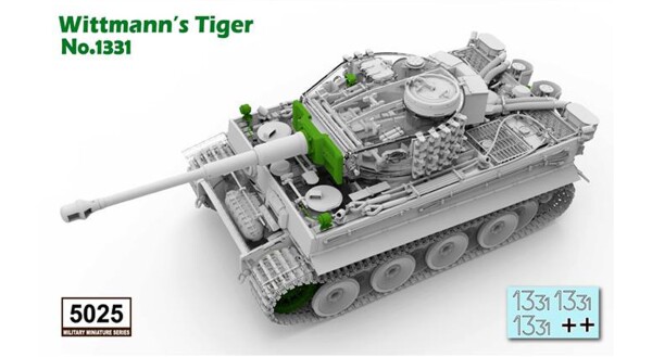 Збірна модель 1/35 Танк Тигр I раннього випуску з повним інтер'єром, прозорими деталями та робочими траками Rye Field Model RM-5025 детальное изображение Бронетехника 1/35 Бронетехника