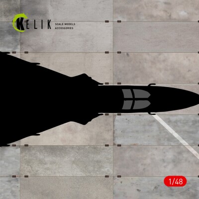 Stand 1/48 Ukraine Kulbakino Air Base - acrylic 3mm (410x270mm) KELIK KS48016 детальное изображение Аксессуары Диорамы