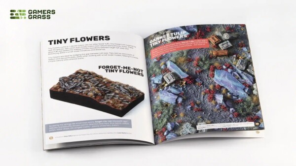 Набір пучків трави квіти Flower Core Set Gamers Grass GGSB-FCS детальное изображение Наборы деталировки Диорамы