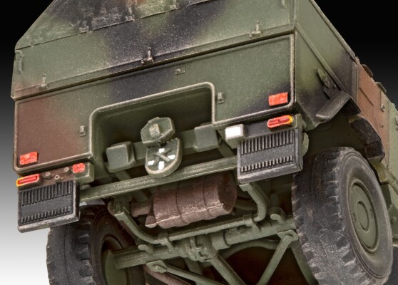 Scale model 1/72 Armored car Dingo 1 Revell 03345 детальное изображение Автомобили 1/72 Автомобили