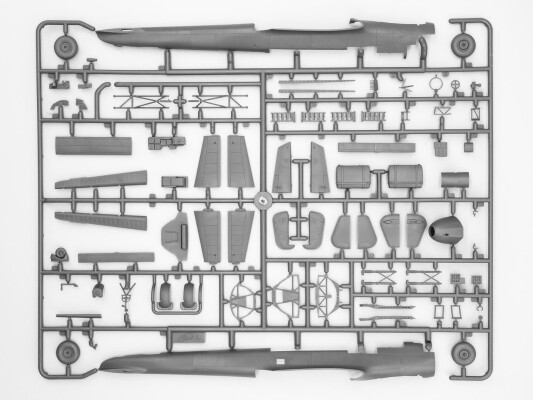 Сборная модель 1/72 Самолет Дорнье Do 215B-4 ICM 72305 детальное изображение Самолеты 1/72 Самолеты