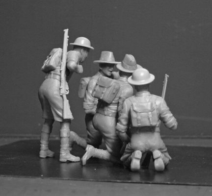 Гуркхские стрелки (1944), (4 фигуры) детальное изображение Фигуры 1/35 Фигуры