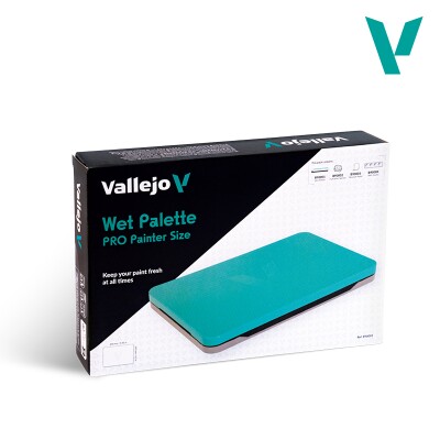 Волога палітра (Wet Palette) Vallejo VAL B90001 детальное изображение Разное Инструменты