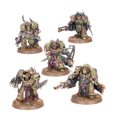 Ігровий набір Warhammer 40000 - DEATH GUARD: POXWROUGHT VECTOR детальное изображение Гвардия Смерти Армии Хаоса