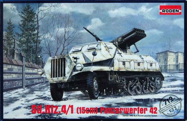 Sd.Kfz.4/1 Panzerwerfer 42 детальное изображение Бронетехника 1/72 Бронетехника