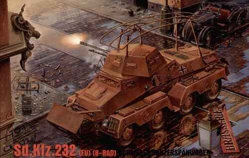 Sd. Kfz 232 FU (8-RAD) детальное изображение Бронетехника 1/72 Бронетехника