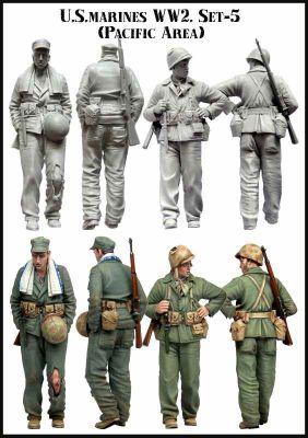 U.S. marines. WW2. Pacific ocean детальное изображение Фигуры 1/35 Фигуры