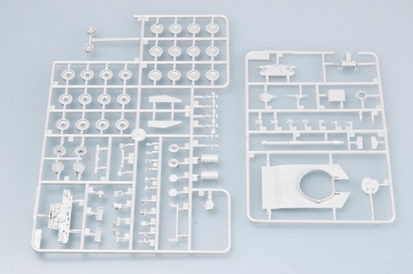 Scale model 1/72 British tank Challenger 2 Trumpeter 07214 детальное изображение Бронетехника 1/72 Бронетехника