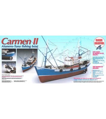 Carmen II 1/40 детальное изображение Корабли Модели из дерева