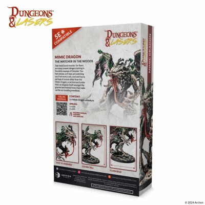 Ігровий набір Дракон мімік Archon DNL0090 детальное изображение Dungeons & Lasers Фигуры