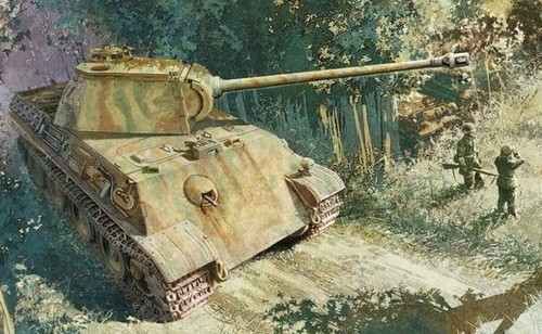 Panther G Early Production Pz.Rgt.26 Italian Front детальное изображение Бронетехника 1/35 Бронетехника