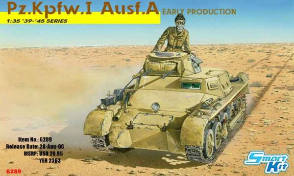 Pz.Kpfw.I Ausf.A Early Production детальное изображение Бронетехника 1/35 Бронетехника