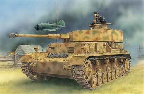Pz.Kfpw.IV Ausf.D mit 7.5cm Kw.K.40 L/43 детальное изображение Бронетехника 1/35 Бронетехника