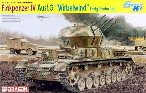 Sd.Kfz.161/4 2cm Flakpanzer IV Ausf.G &quot;Wirbelwind&quot; Early Production детальное изображение Бронетехника 1/35 Бронетехника