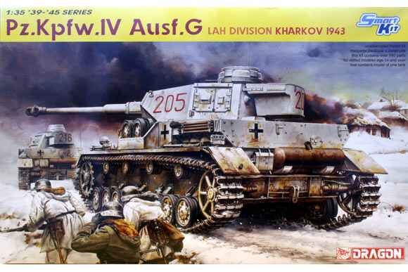 Pz.Kpfw.IV Ausf.G LAH Division (Kharkov 1943) детальное изображение Бронетехника 1/35 Бронетехника