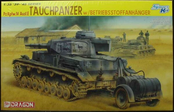 Pz.Kpfw.IV Ausf.E Tauchpanzer w/Betriebsstoffanhanger детальное изображение Бронетехника 1/35 Бронетехника