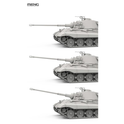 Збірна модель 1/72 Німецький важкий танк Sd.Kfz.182 King Tiger (Henschel Turret) Meng 72-011 детальное изображение Бронетехника 1/72 Бронетехника