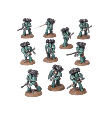Ігровий набір Warhammer 40000 - HORUS HERESY: LEGIONES ASTARTES - MKIV ASSAULT SQUAD детальное изображение Ересь Хоруса WARHAMMER 40,000