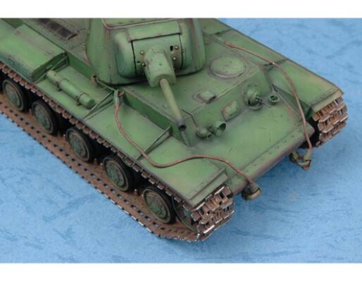 Scale model 1/35 tank KV-1 (mod. 1939) Trumpeter 01561 детальное изображение Бронетехника 1/35 Бронетехника