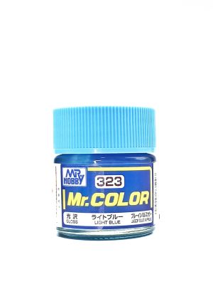 preview Light Blue gloss, Mr. Color solvent-based paint 10 ml / Светло-синий глянцевый