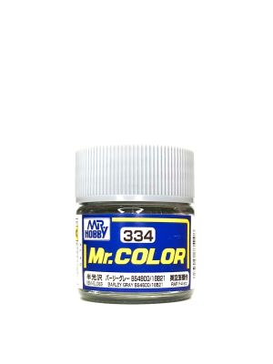 Barley Gray BS4800/18B21 semigloss, Mr. Color solvent-based paint 10 ml / Ячменный серый детальное изображение Нитрокраски Краски