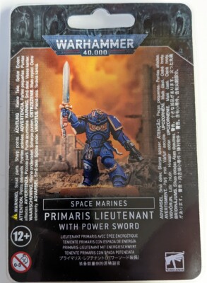 SPACE MARINES: PRIMARIS LIEUTENANT WITH POWER SWORD детальное изображение Ультрамарины Космические Десантники