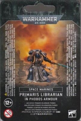 SPACE MARINES: PRIMARIS LIBRARIAN IN PHOBOS ARMOUR детальное изображение Ультрамарины Космические Десантники