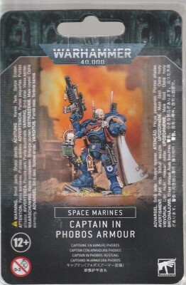 SPACE MARINES: PRIMARIS CAPTAIN IN PHOBOS ARMOUR детальное изображение Ультрамарины Космические Десантники