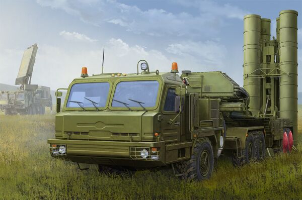 BAZ-64022 with 5P85TE2 TEL S-400 детальное изображение Зенитно ракетный комплекс Военная техника