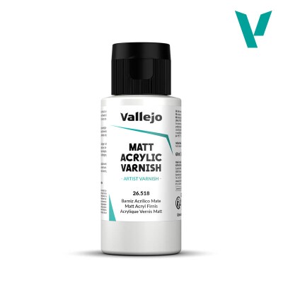 Матовий лак 60 ml Vallejo VAL26518 детальное изображение Лаки Модельная химия