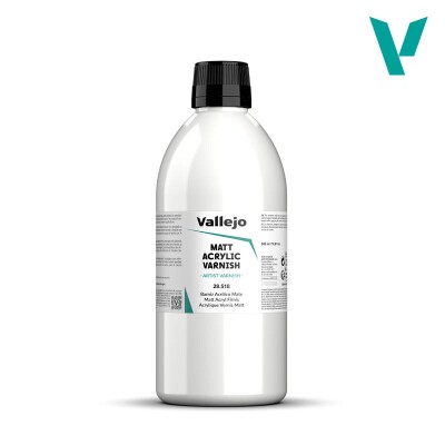 Матовий лак 500 ml Vallejo VAL28518 детальное изображение Лаки Модельная химия