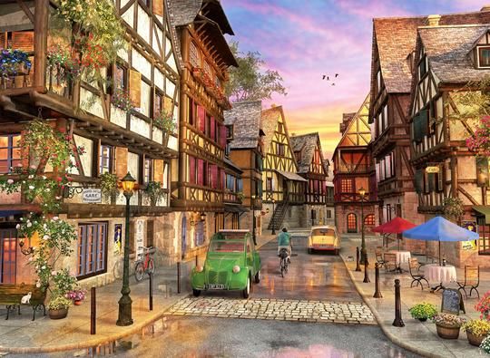 Пазл Colmar Street - Кольмар стрит 1000шт детальное изображение 1000 элементов Пазлы