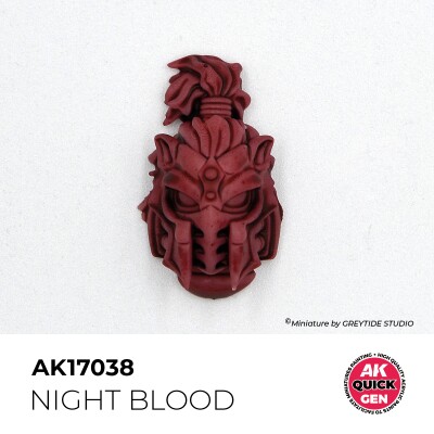 Акриловая краска NIGHT BLOOD / Ночная кровь QUICK GEN COLOR AK-interactive AK 17038 детальное изображение QUICK GEN COLOR Краски