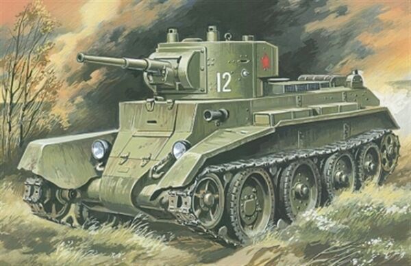 Soviet light tank BT-7 (1935) детальное изображение Бронетехника 1/72 Бронетехника