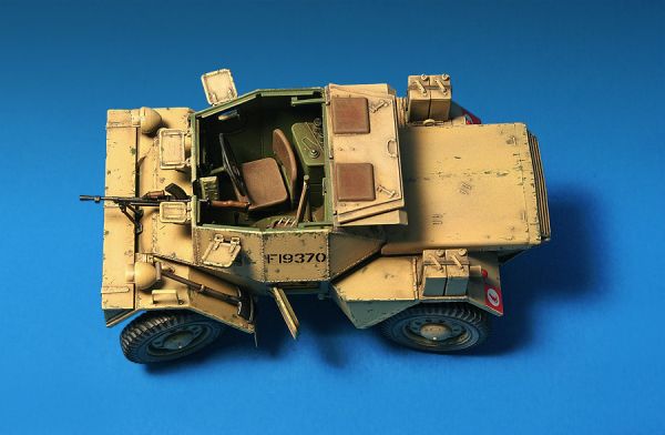 DINGO Mk.1B British armored car with crew детальное изображение Автомобили 1/35 Автомобили