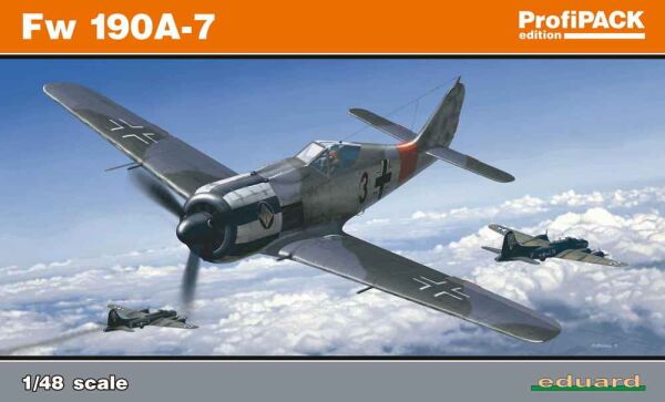 Fw 190A-7 1/48 детальное изображение Самолеты 1/48 Самолеты